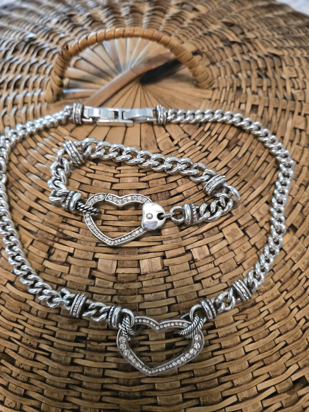 Brighton Retired Urban Lights Necklace And Bracelet